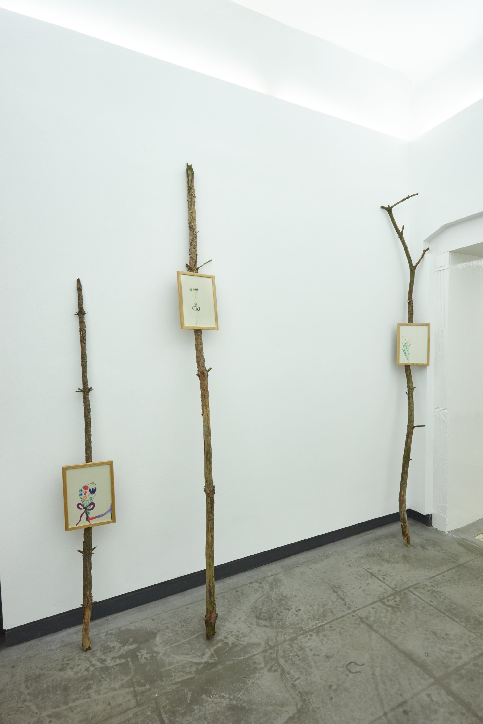 Jens Einhorn, Installation views from "Das Herz ist ein Herbstwanderer"