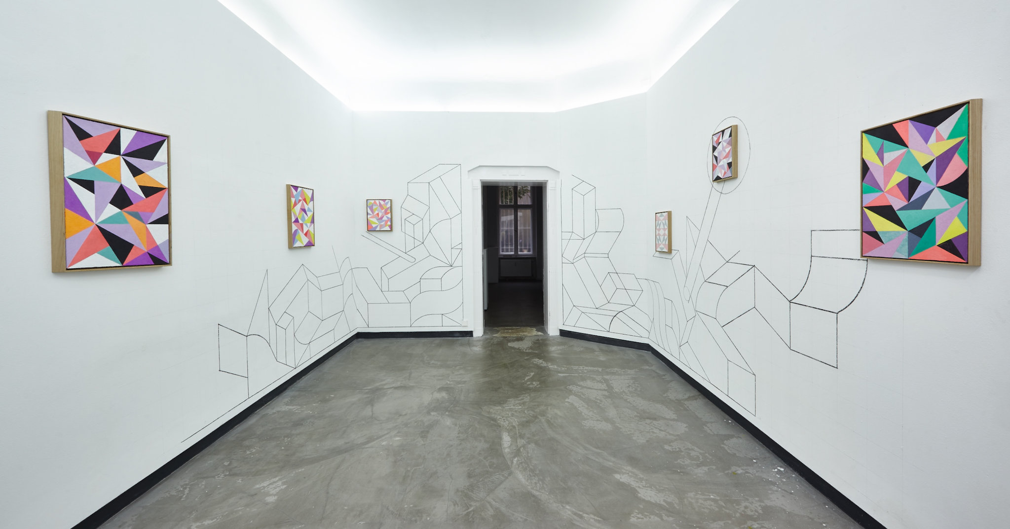 Michael Conrads, Installation views from "Superimpositions"