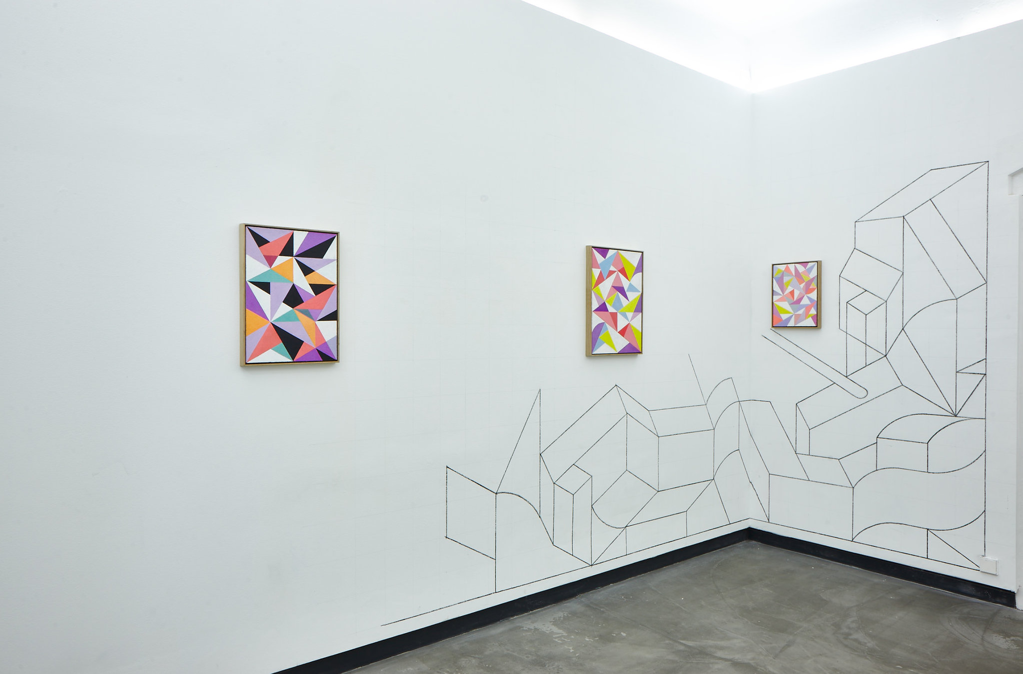 Michael Conrads, Installation views from "Superimpositions"
