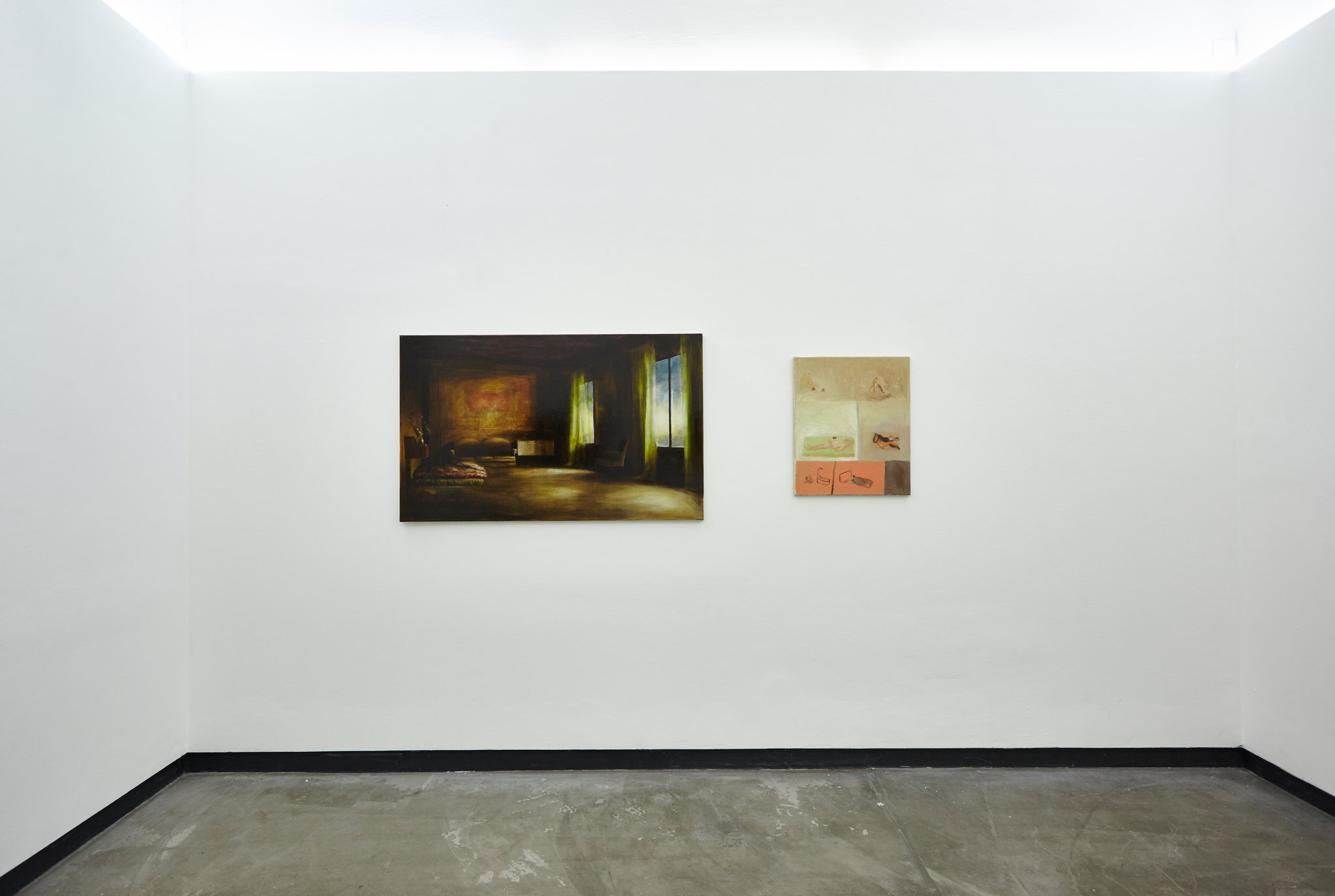 Sador Weinsčlucker, Marlon Wobst, Installation views from "2@SP2"