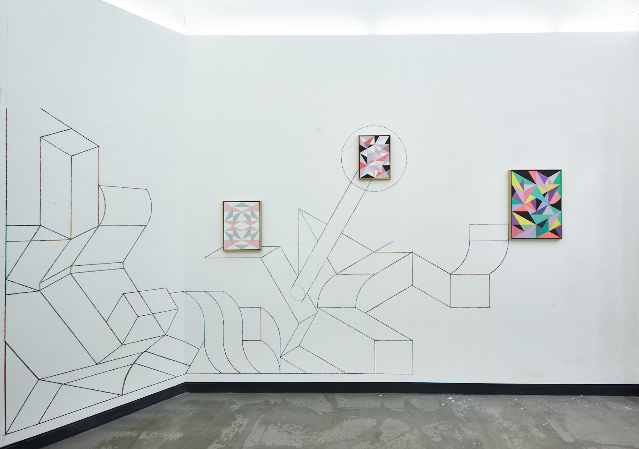 Michael Conrads, Installation views from "Superimpositions"