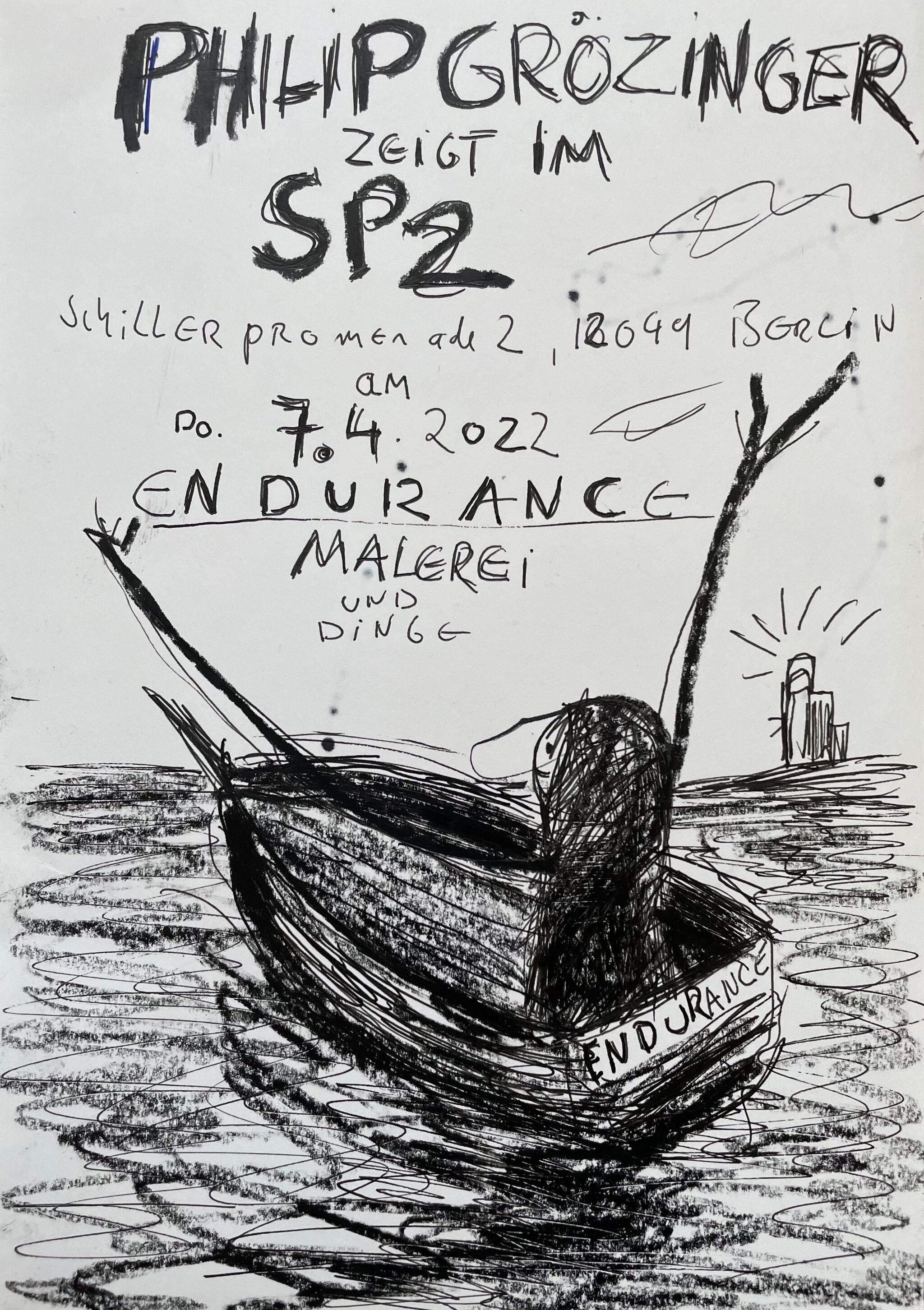 Philip Grözinger, Poster for ENDURANCE