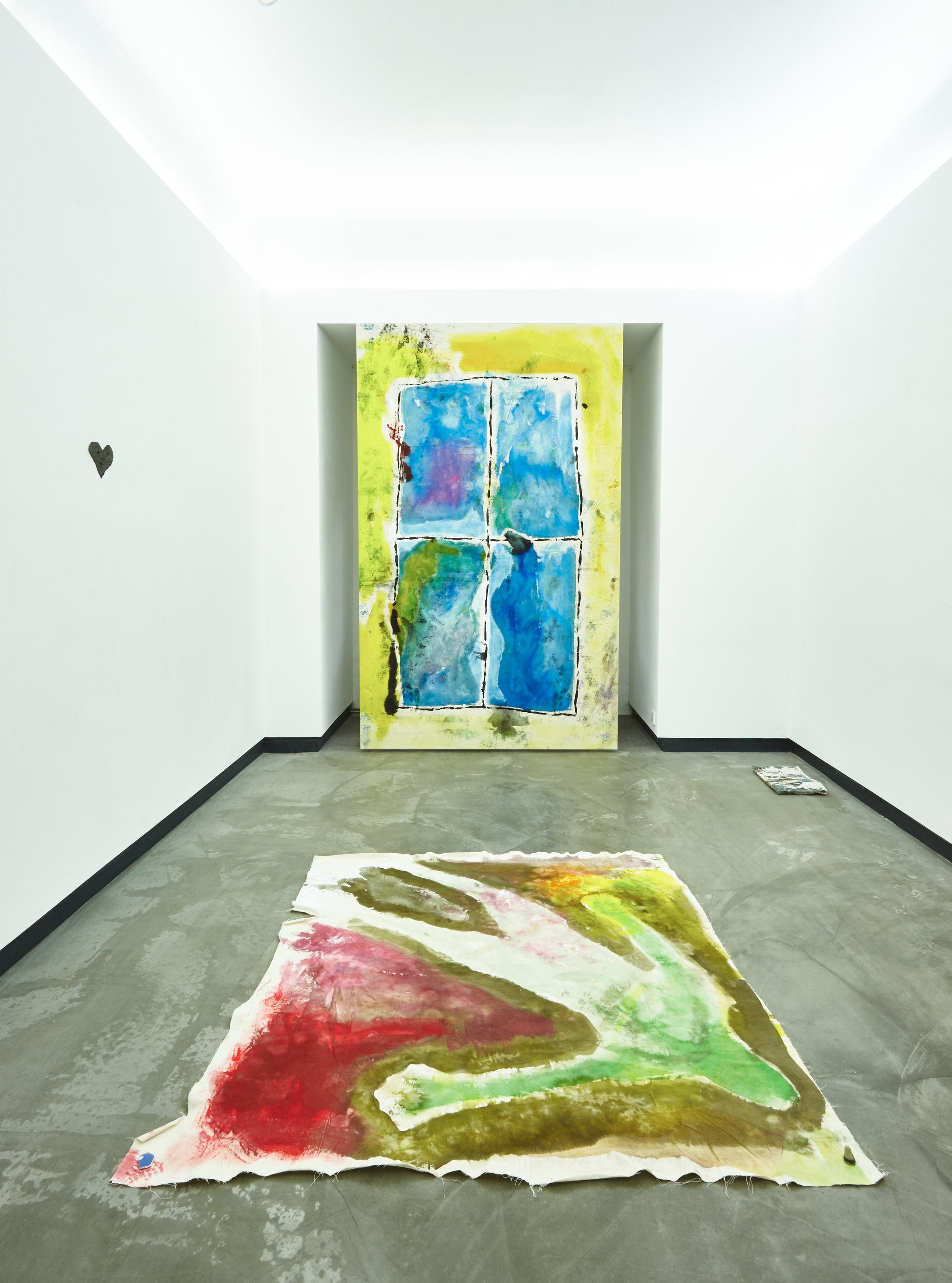 Jens Einhorn, Installation views from "Das Herz ist ein Herbstwanderer"