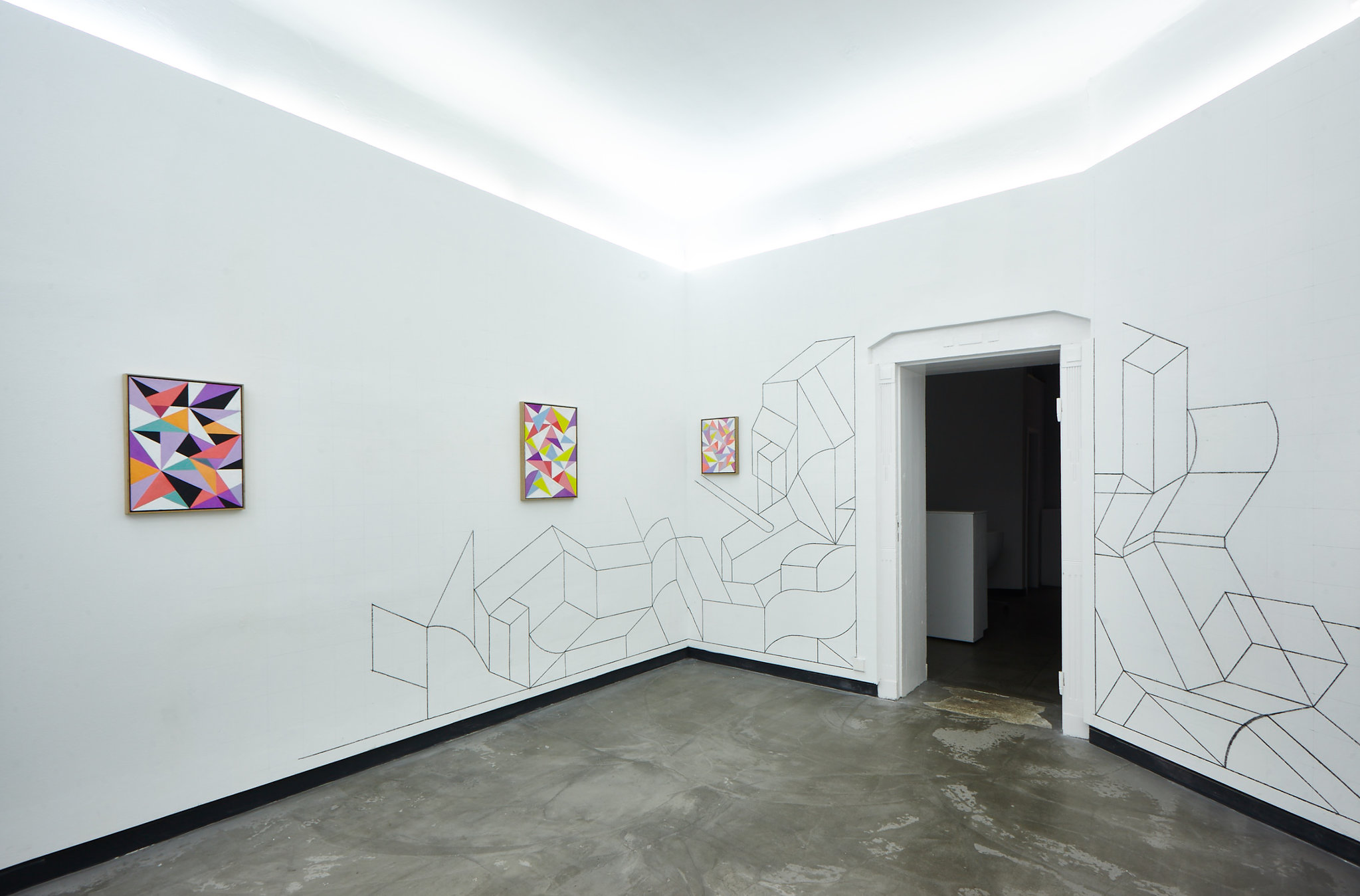 Michael Conrads, Installation views from "Superimpositions"