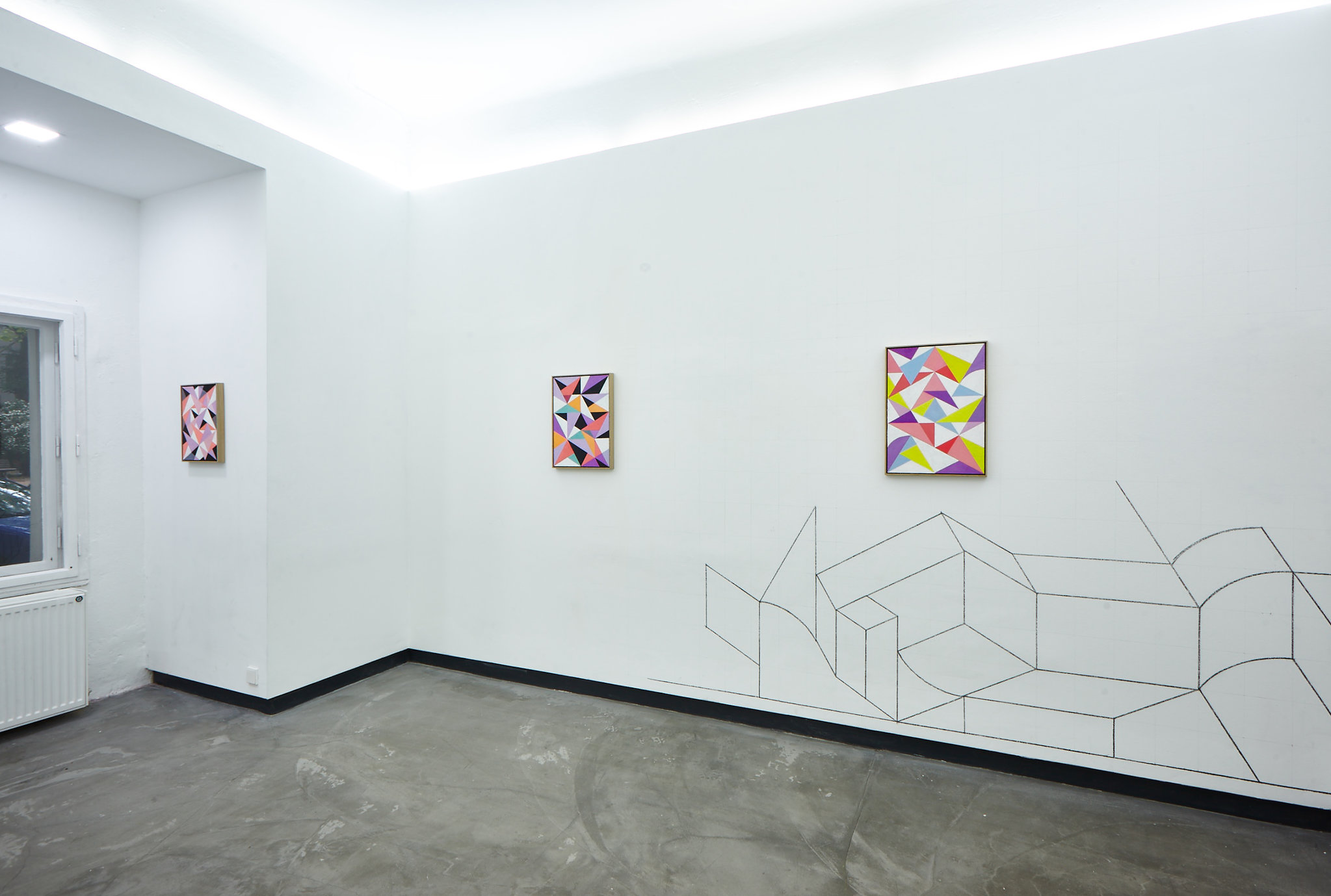 Michael Conrads, Installation views from "Superimpositions"