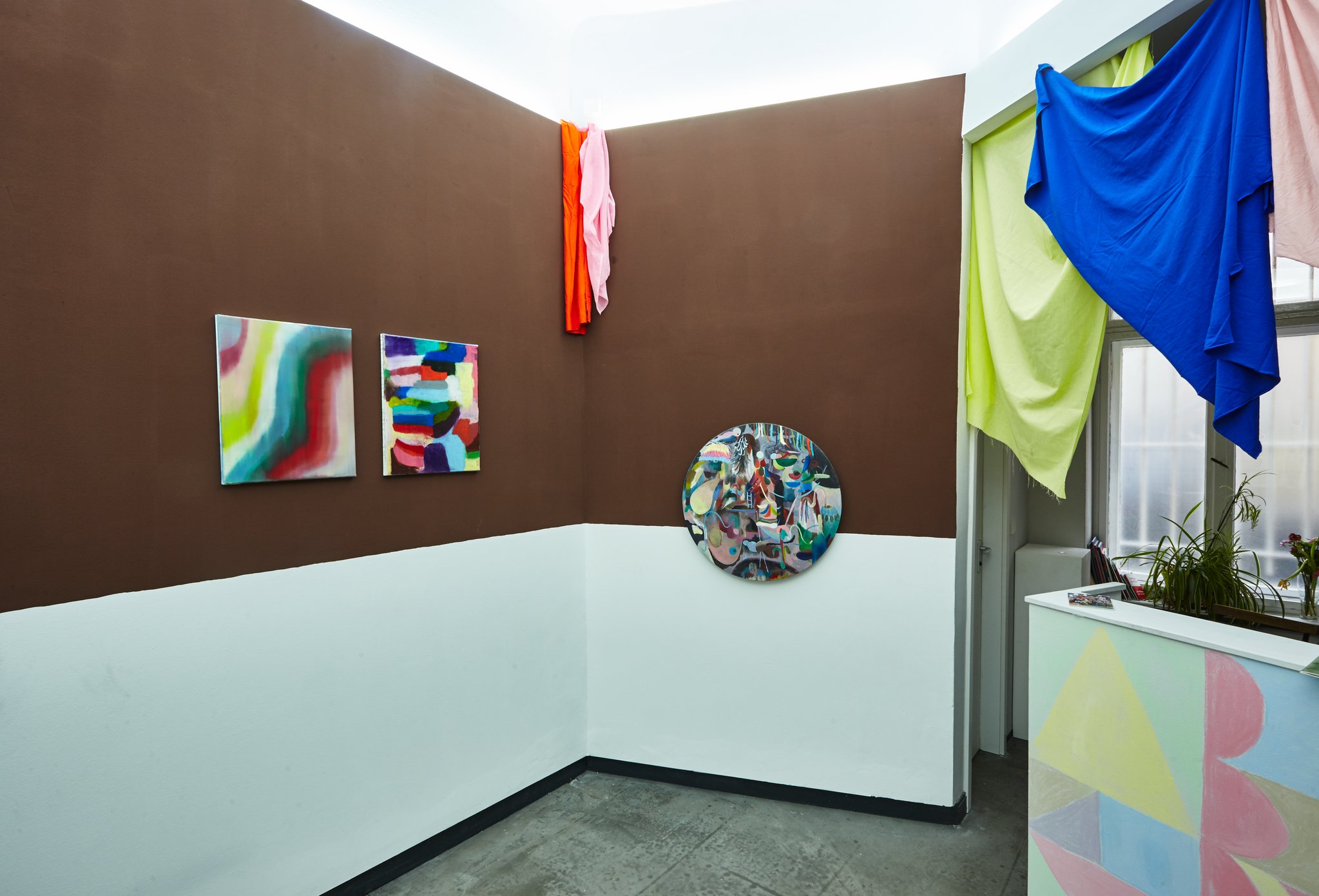 Installation view from "Here in the Real World"