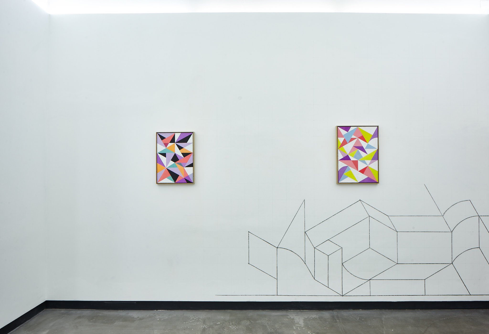 Michael Conrads, Installation views from "Superimpositions"