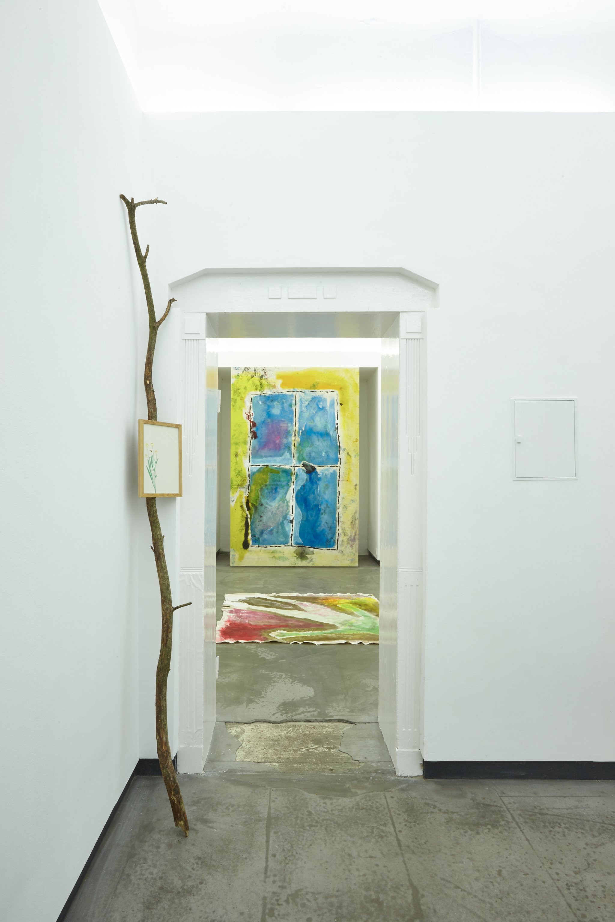 Jens Einhorn, Installation views from "Das Herz ist ein Herbstwanderer"