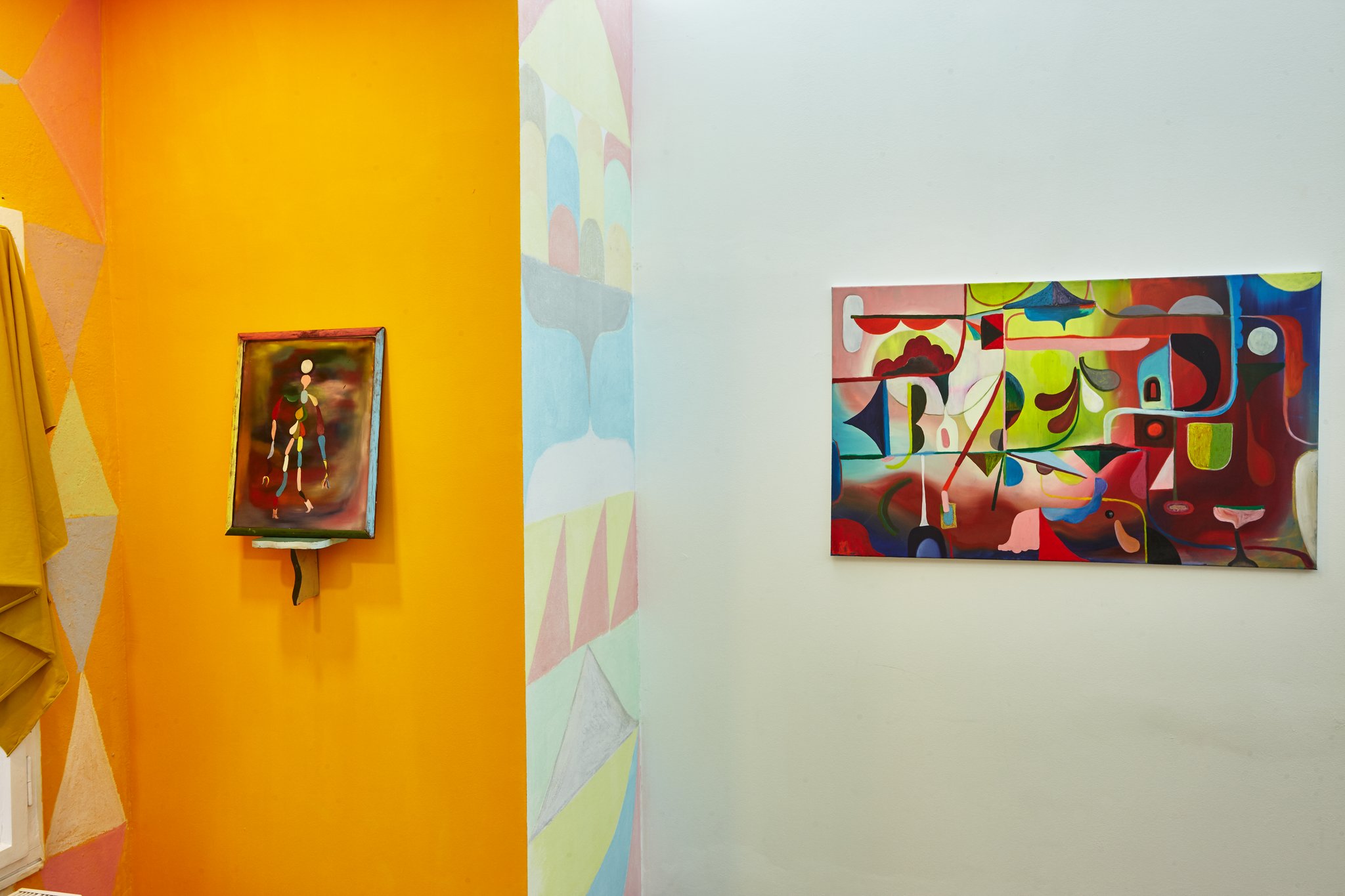 Installation view from "Here in the Real World"