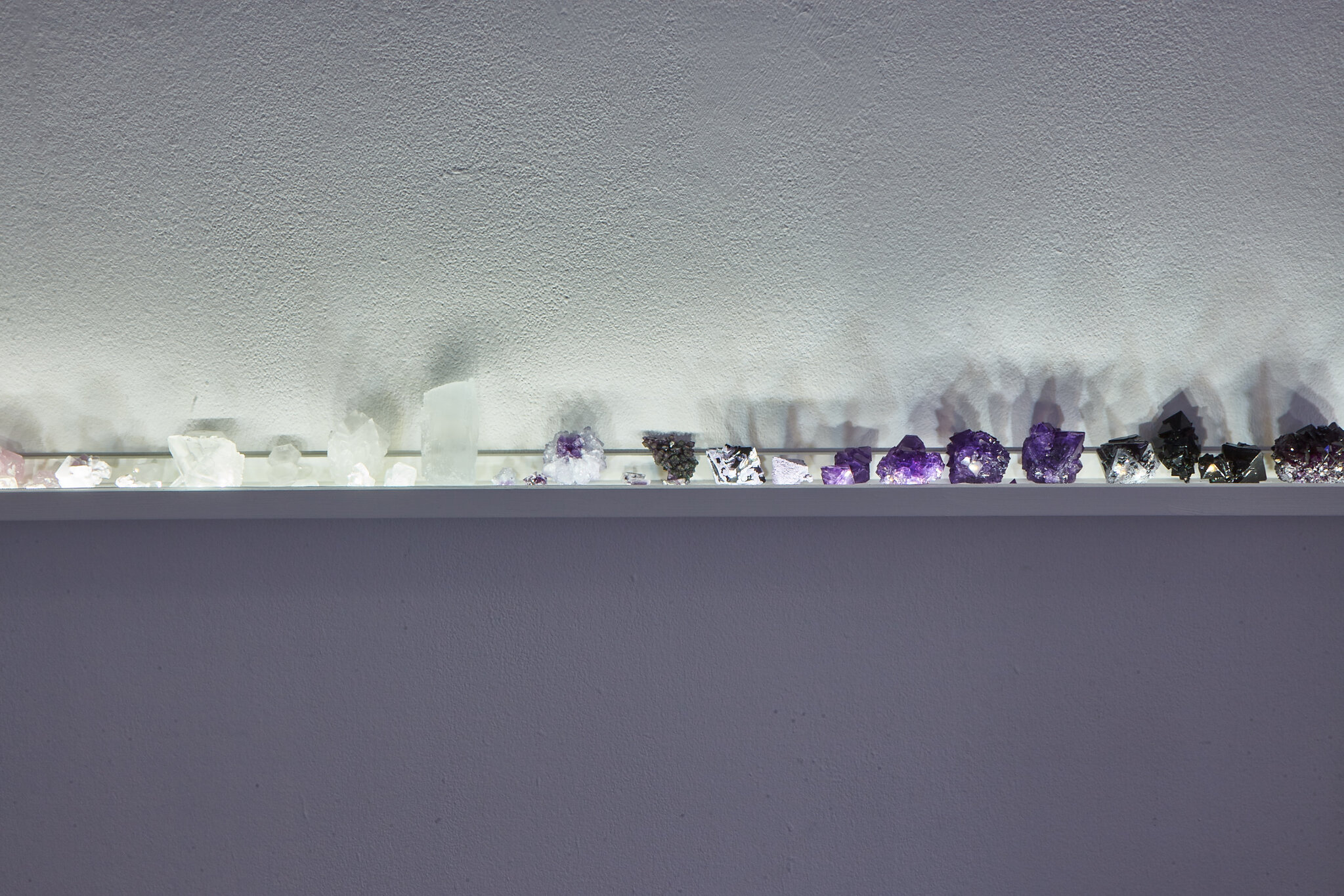 Luz Peuscovich, Installation views from "Chrysalis", 2021