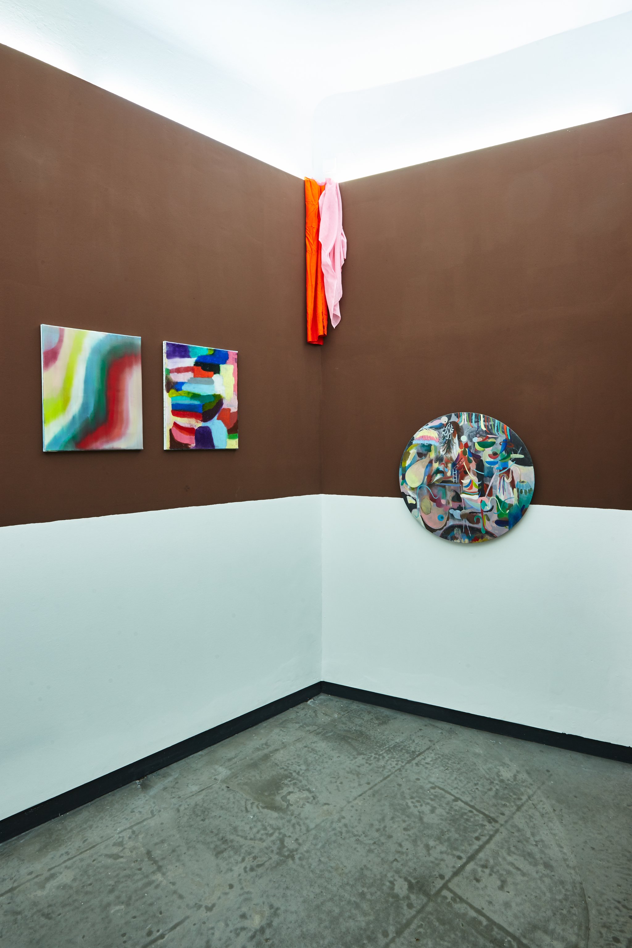 Installation view from "Here in the Real World"