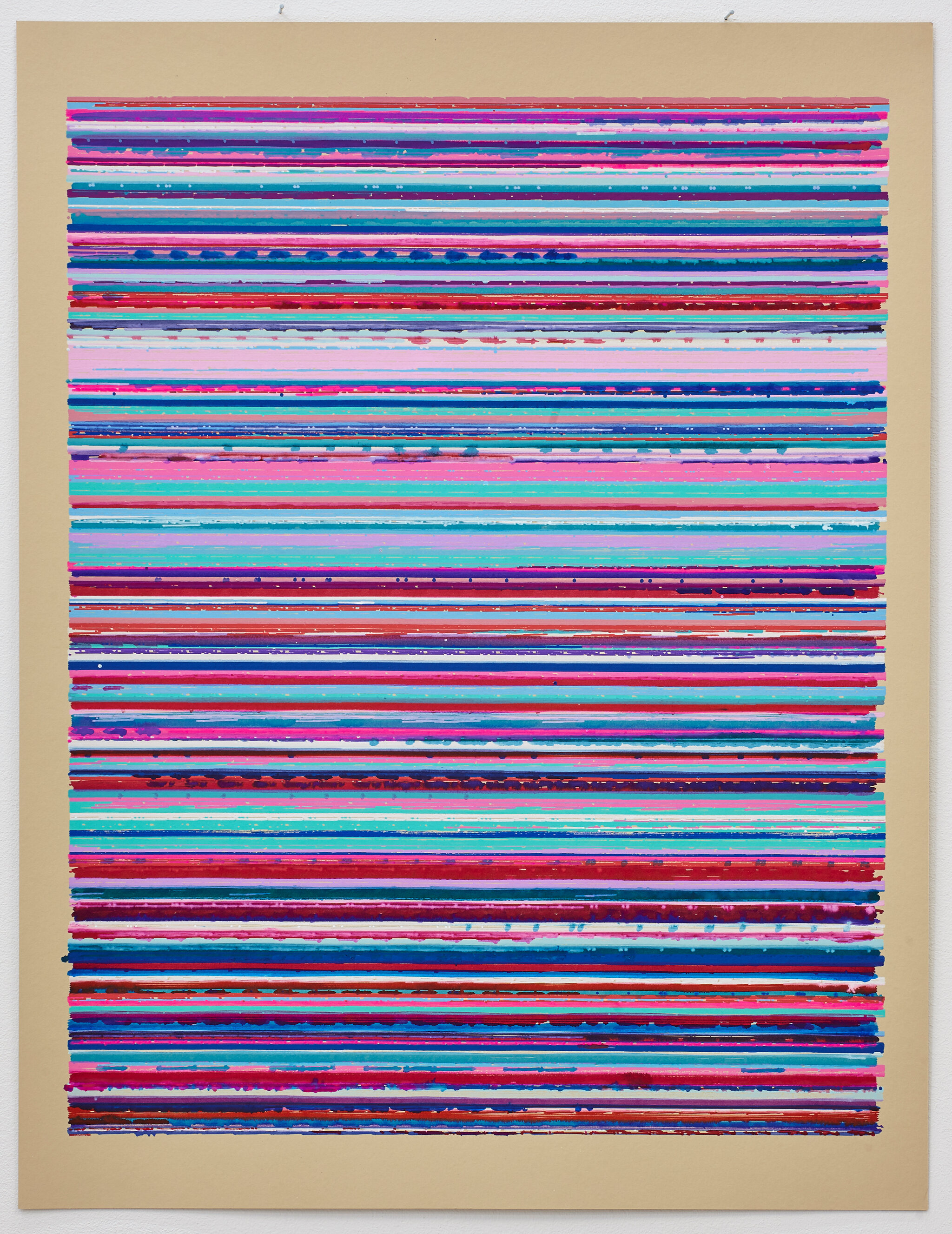 Bananas and Blow, 2025 Various ink and acrylic pens 250 gsm Natural Bristol p…