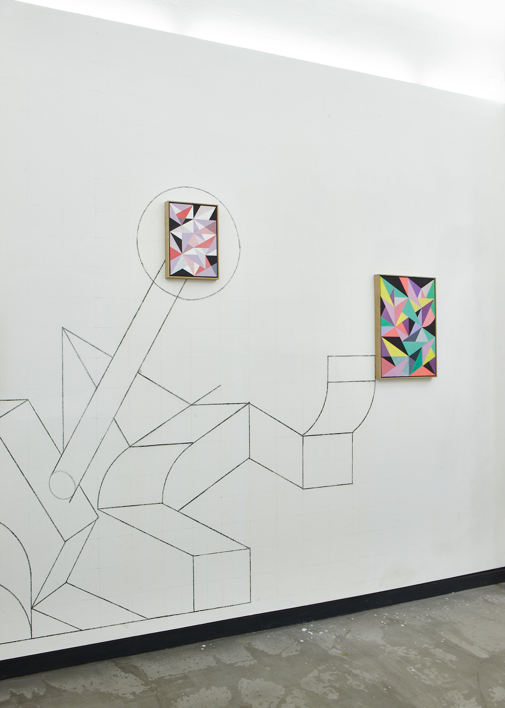 Michael Conrads, Installation views from "Superimpositions"