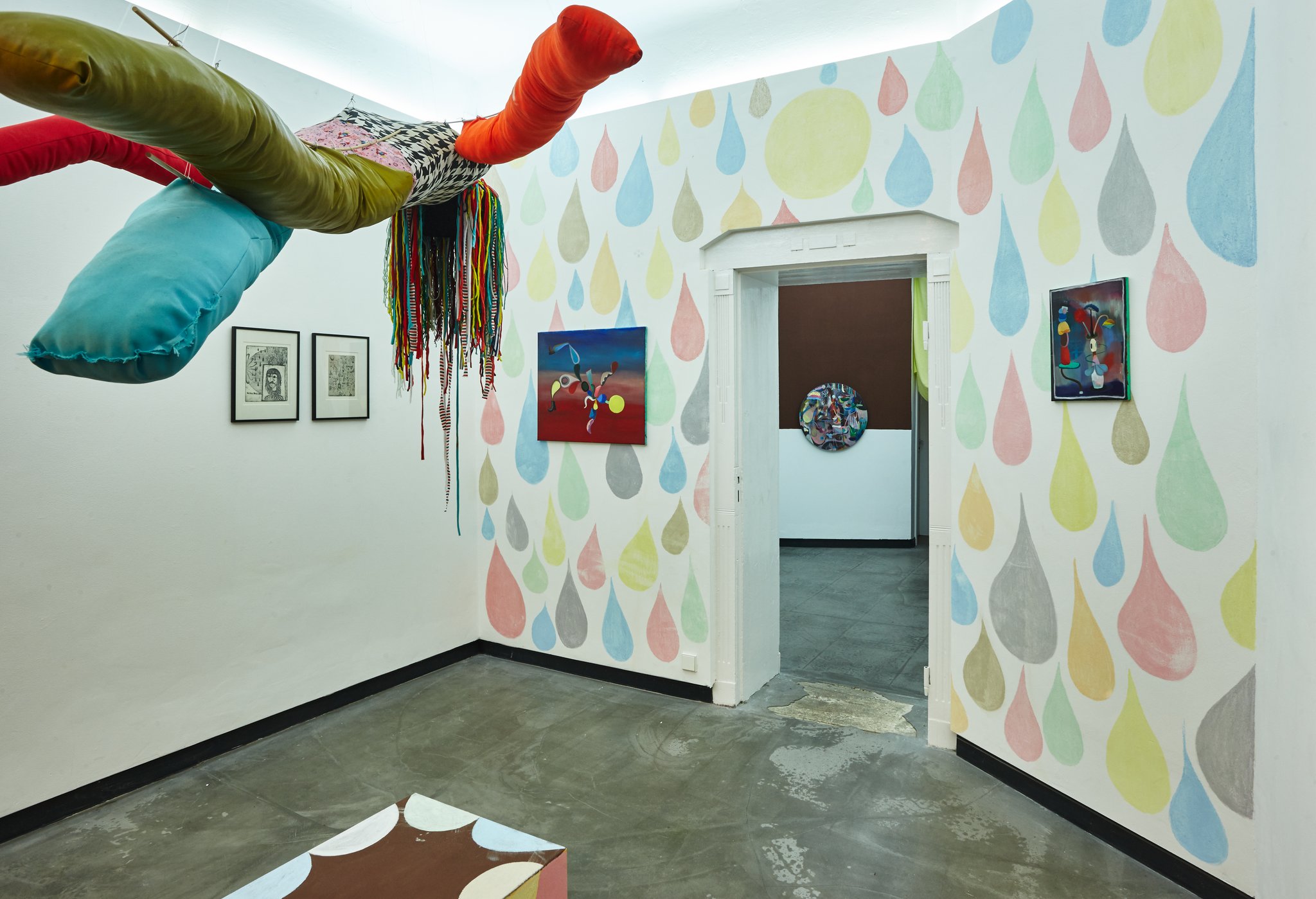 Installation view from "Here in the Real World"